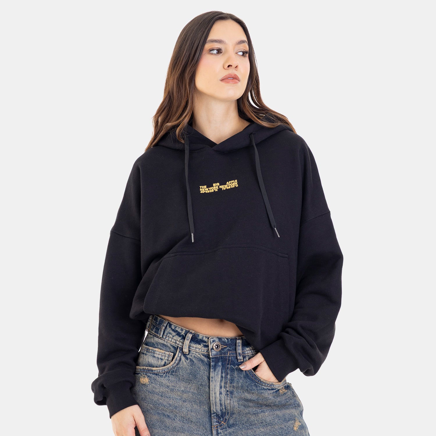 The Big Apple Hoodie Black