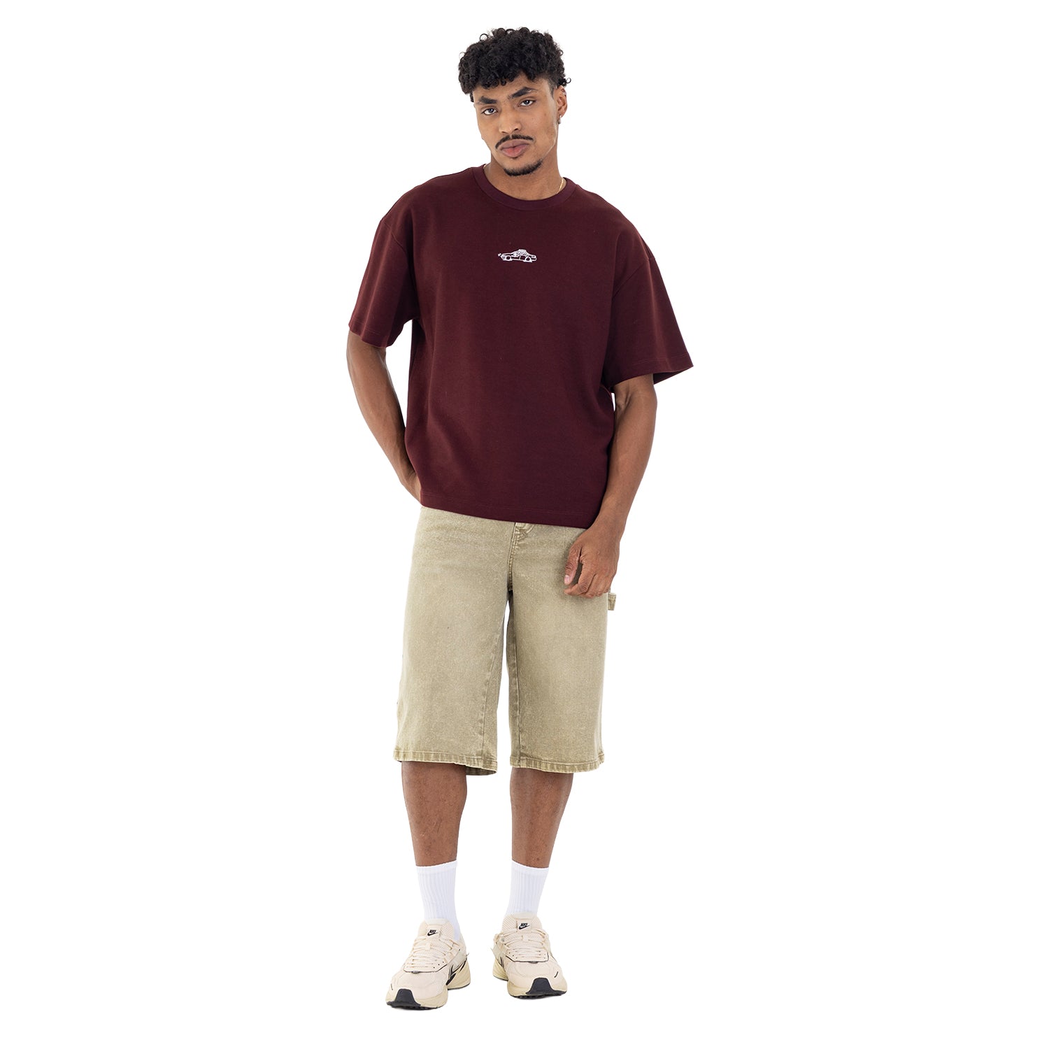 Classic Fit Jort Olive