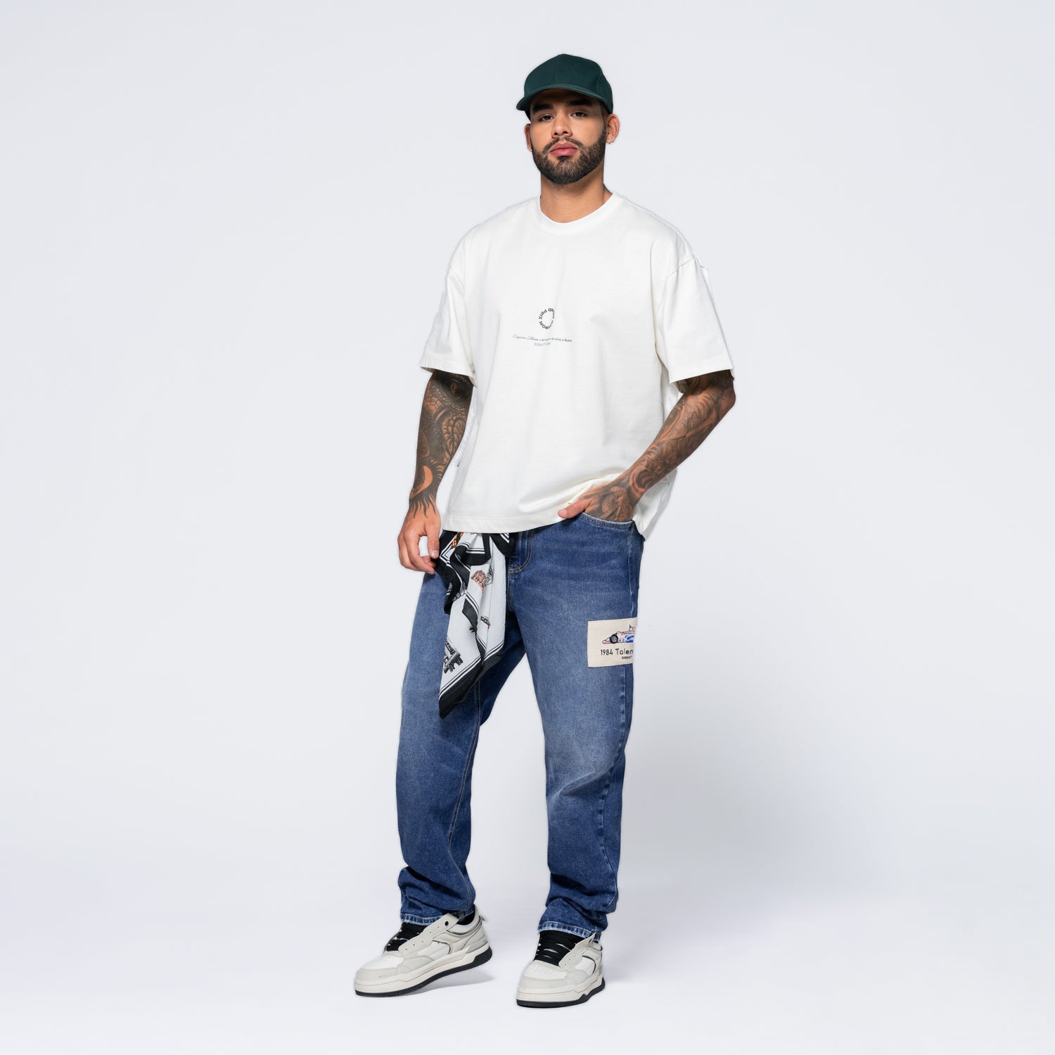 Straight Fit Ayrton Senna '84 Medium Blue