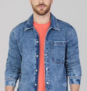 Chaqueta Clasica Color Azul Medio Marca Rappaz