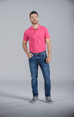 Jean regular color azul oscuro marca rappaz